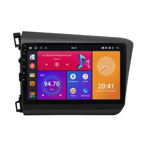 Honda Civic FB7 Android Multimedya Sistemi (2012-2016) CRV4147XP