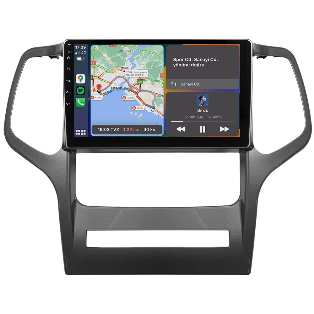 Jeep Grand Cherokee Android Multimedya Sistemi (2008-2014) CRV-4822XDA