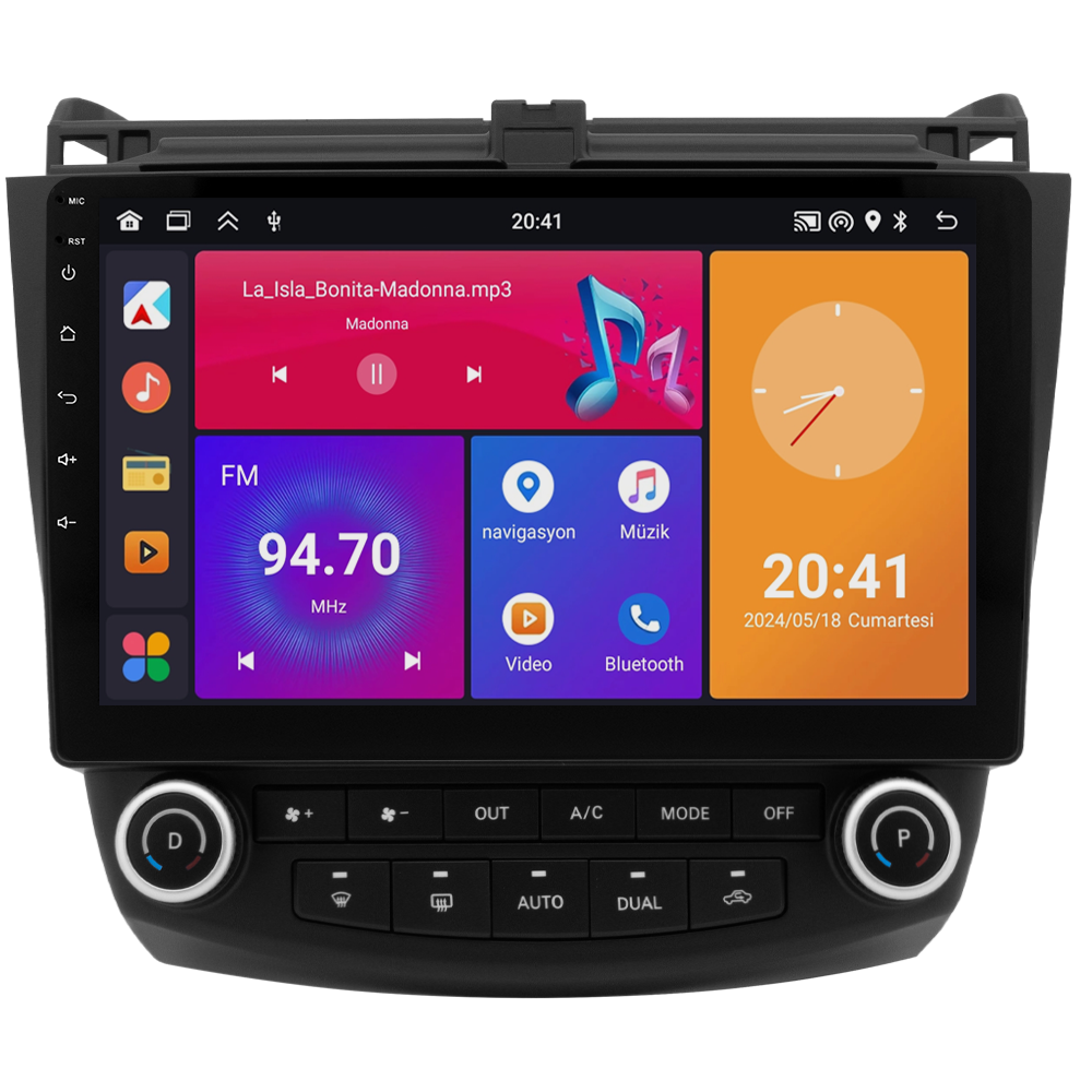 Honda Accord Android Multimedya Sistemi (2003-2008) CRV4148XP