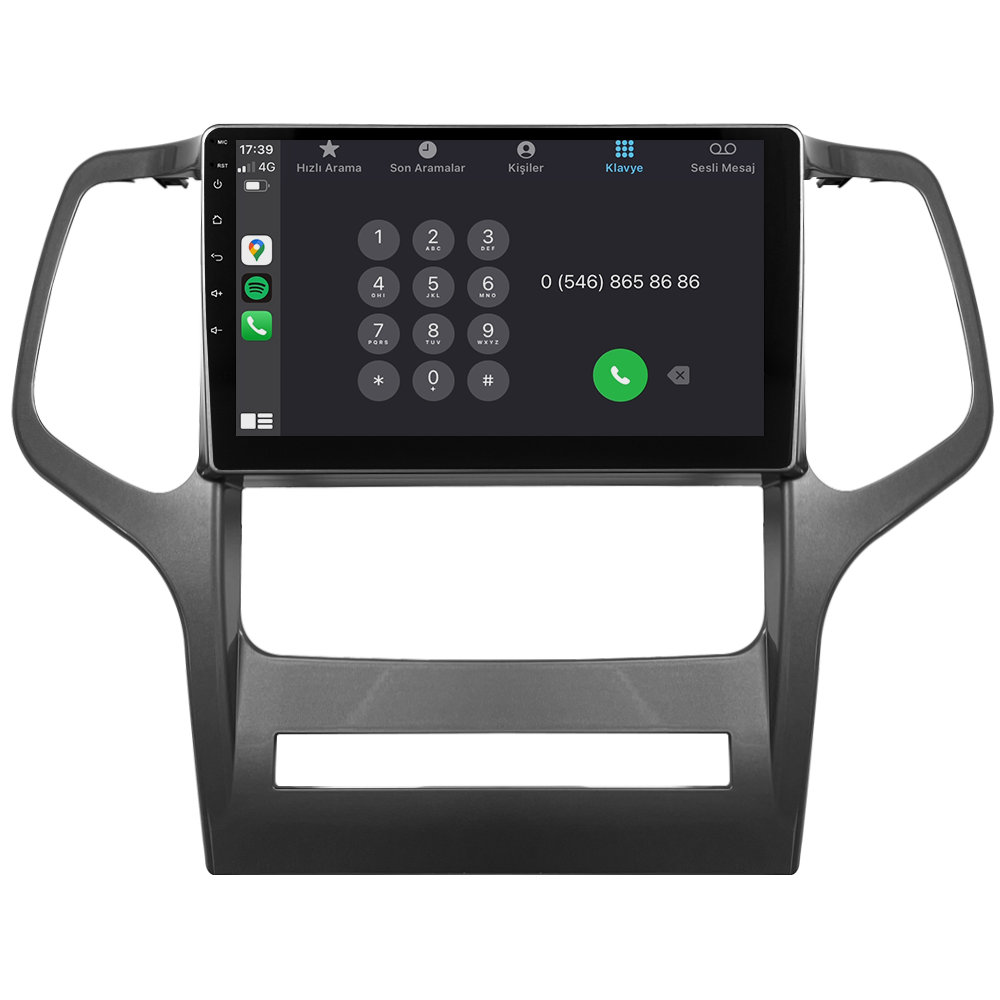 Jeep Grand Cherokee Android Multimedya Sistemi (2008-2014) CRV-4822XAA