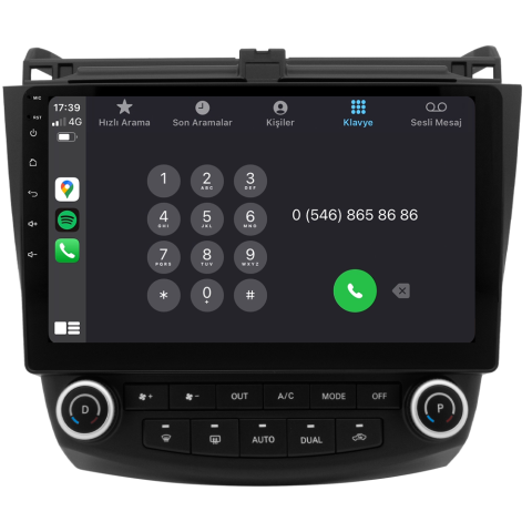 Honda Accord Android Multimedya Sistemi (2003-2008) CRV4148XP