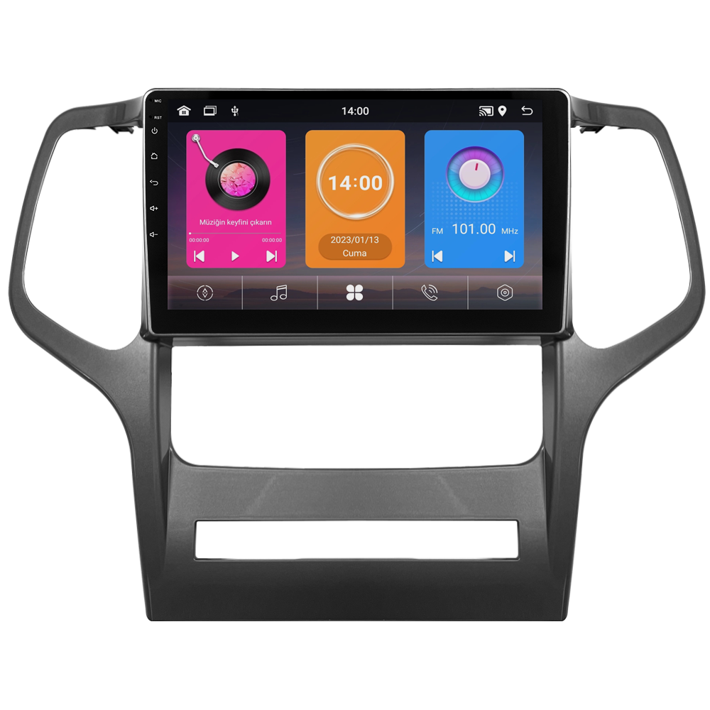 Jeep Grand Cherokee Android Multimedya Sistemi (2008-2014) CRV-4822XAA