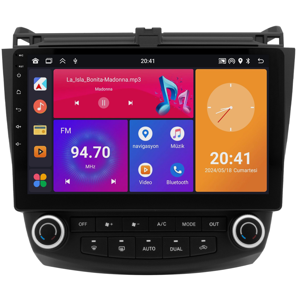 Honda Accord Android Multimedya Sistemi (2003-2008) CRV4148XP