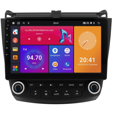 Honda Accord Android Multimedya Sistemi (2003-2008) CRV4148XP