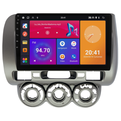 Honda Jazz Android Multimedya Sistemi (2002-2008) CRV4149XP
