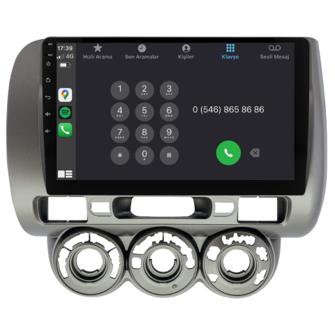 Honda Jazz Android Multimedya Sistemi (2002-2008) CRV4149XP