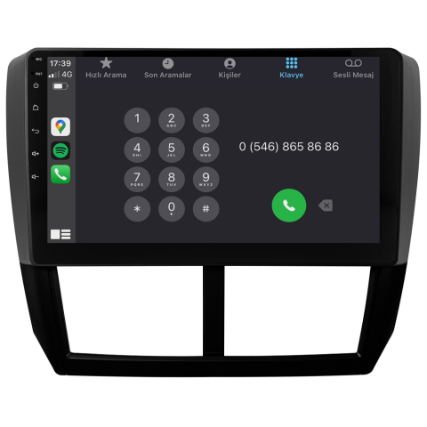 Subaru Forester Android Multimedya Sistemi (2008-2013) CRV-4823X