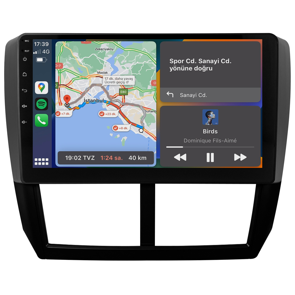 Subaru Forester Android Multimedya Sistemi (2008-2013) CRV-4823X