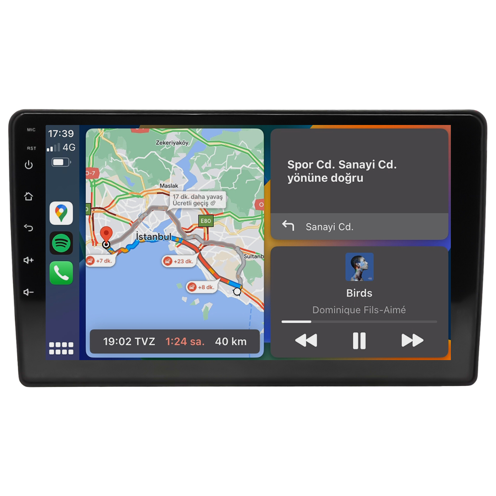 Toyota Auris Android Multimedya Sistemi (2013-2015) CRV-4540XD
