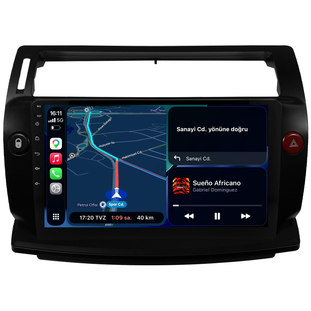 Citroen C4 Android Multimedya Sistemi (2005-2011) CRV-4072XA