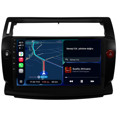 Citroen C4 Android Multimedya Sistemi (2005-2011) CRV-4072XA
