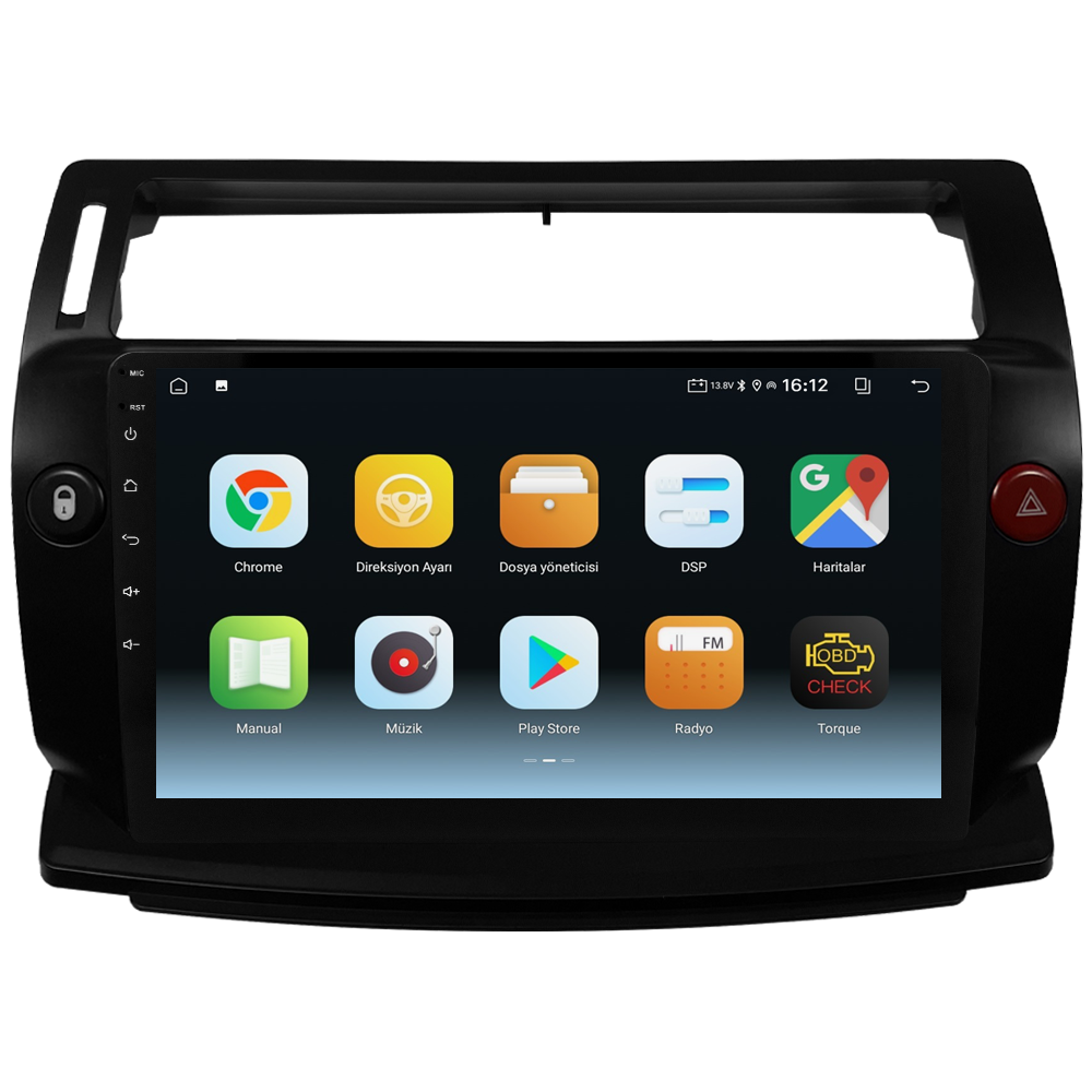 Citroen C4 Android Multimedya Sistemi (2005-2011) CRV-4072XA