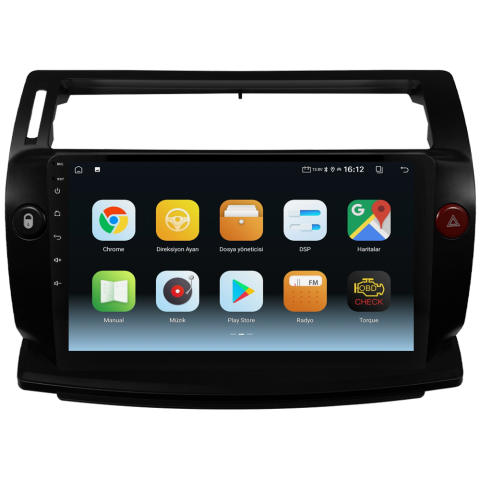 Citroen C4 Android Multimedya Sistemi (2005-2011) CRV-4072XA