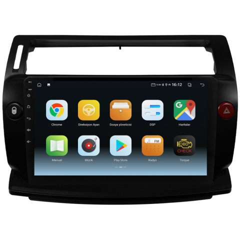 Citroen C4 Android Multimedya Sistemi (2005-2011) CRV-4072XA