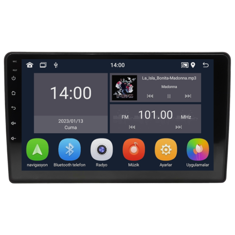 Toyota Auris Android Multimedya Sistemi (2013-2015) CRV-4540XD