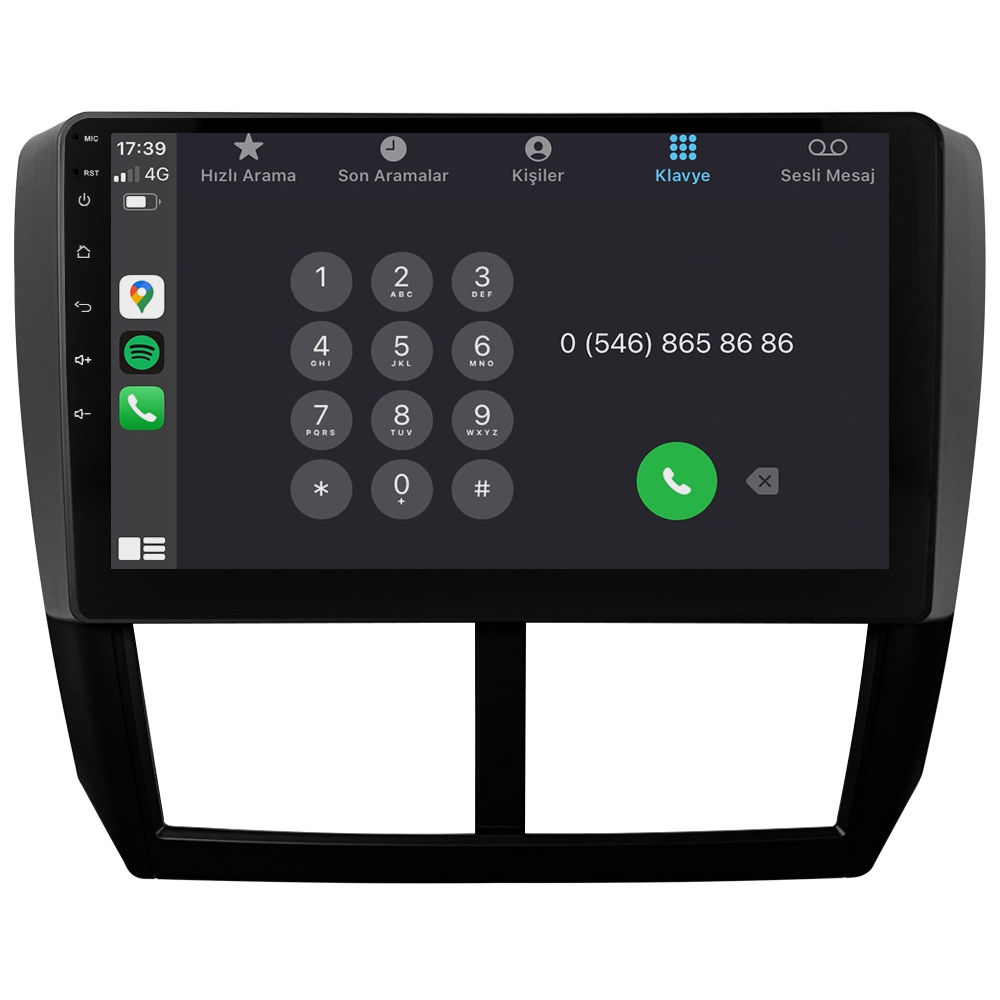 Subaru Forester Android Multimedya Sistemi (2008-2013) CRV-4823XD