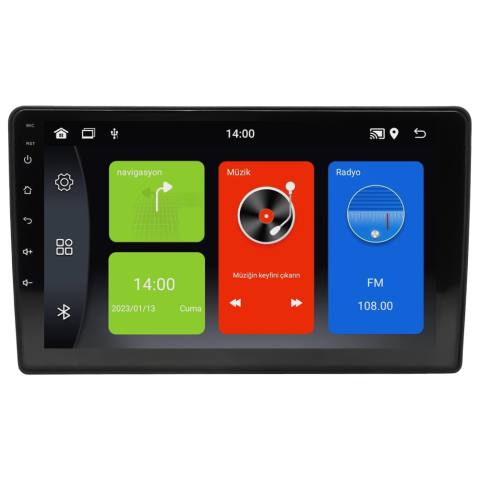 Toyota Auris Android Multimedya Sistemi (2013-2015) CRV-4540XDA