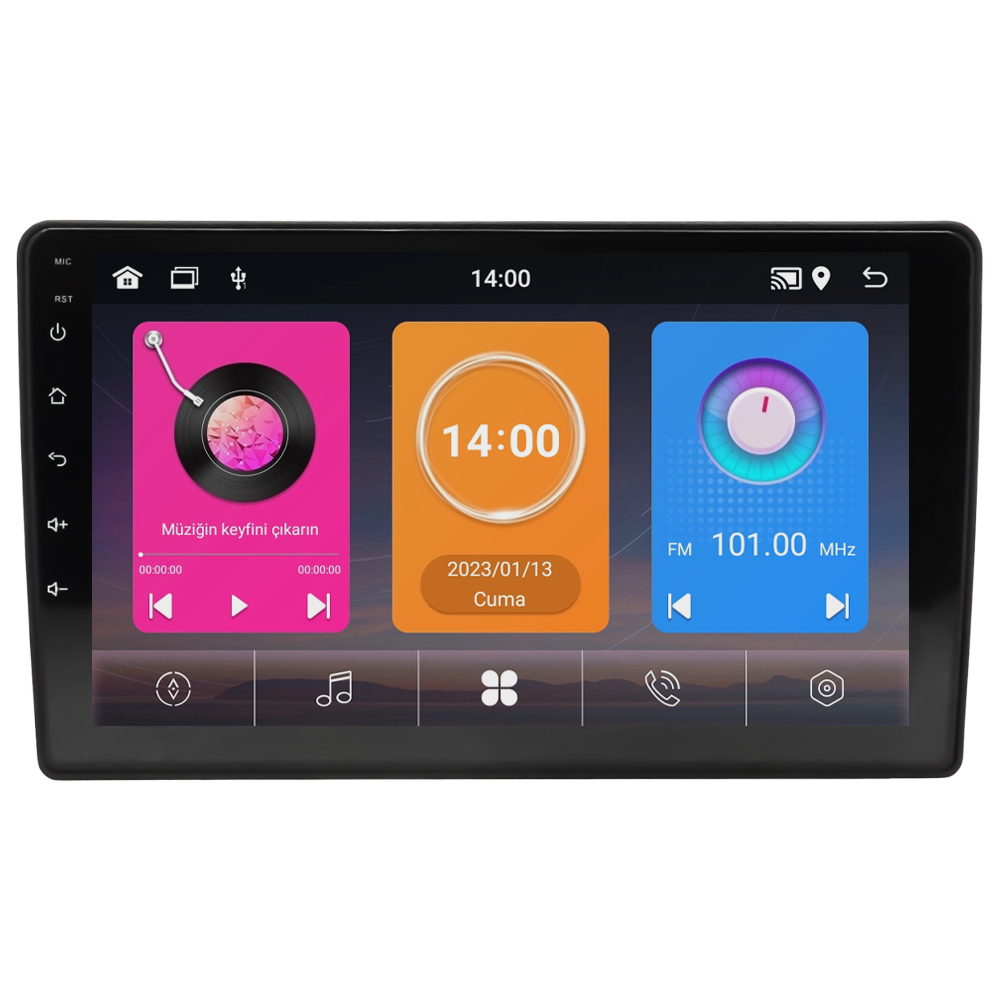 Toyota Auris Android Multimedya Sistemi (2013-2015) CRV-4540XAA