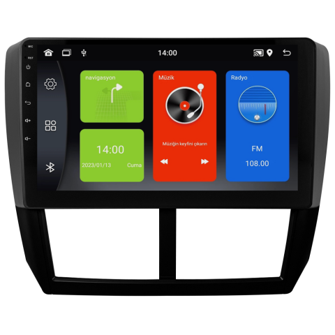 Subaru Forester Android Multimedya Sistemi (2008-2013) CRV-4823XDA