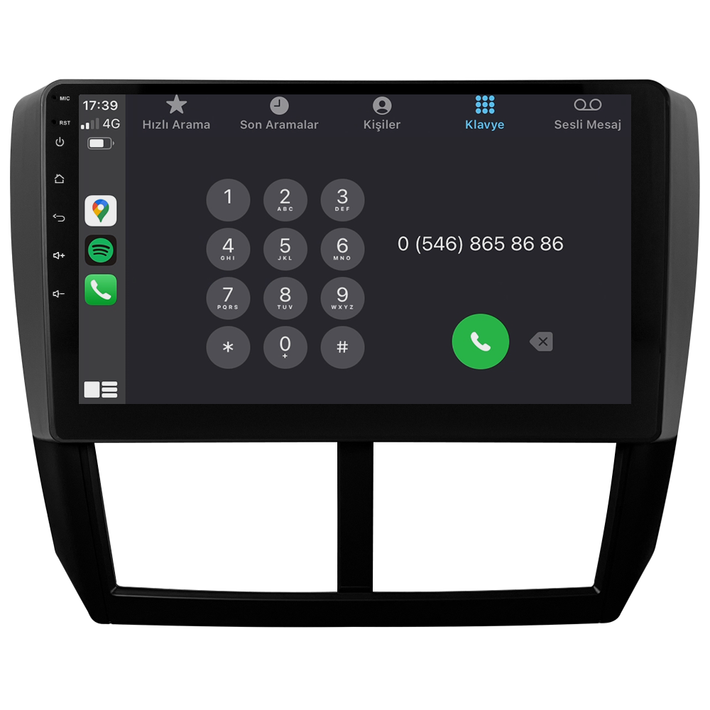 Subaru Forester Android Multimedya Sistemi (2008-2013) CRV-4823XAA