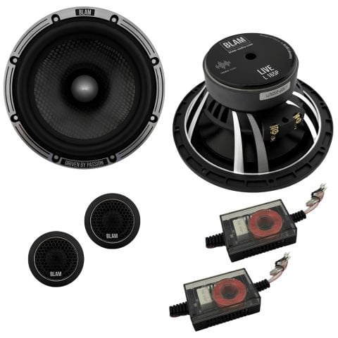 Blam L165P 2 Yollu Komponent Hoparlör Seti (16.5cm)