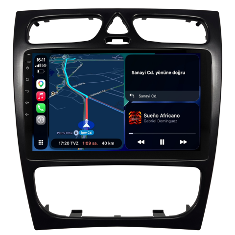 Mercedes C Serisi W209 Android Multimedya Sistemi (2002-2006) CRV-4860XA