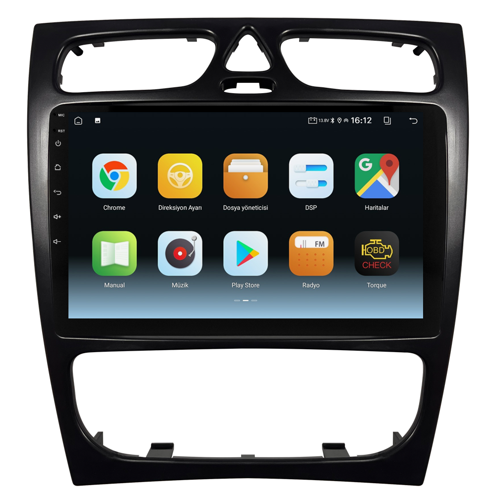 Mercedes C Serisi W209 Android Multimedya Sistemi (2002-2006) CRV-4860XA