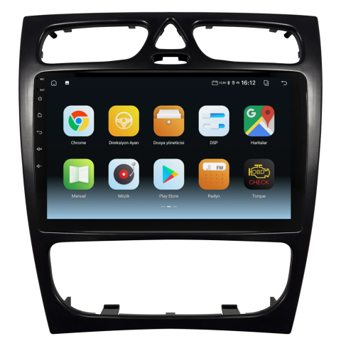 Mercedes C Serisi W209 Android Multimedya Sistemi (2002-2006) CRV-4860XA