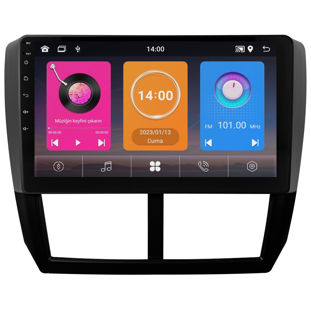 Subaru Forester Android Multimedya Sistemi (2008-2013) CRV-4823XAA