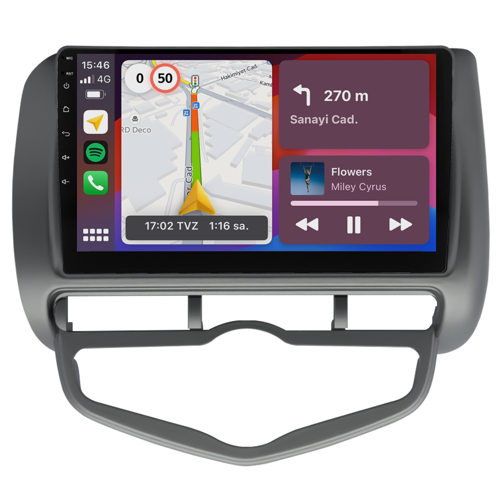 Honda City Android Multimedya Sistemi (2006-2009) CRV4157XP