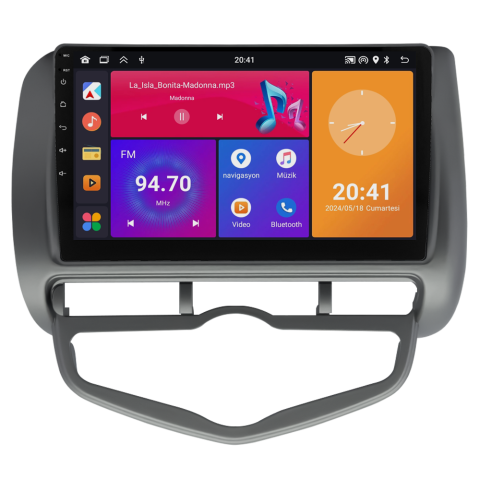 Honda City Android Multimedya Sistemi (2006-2009) CRV4157XP