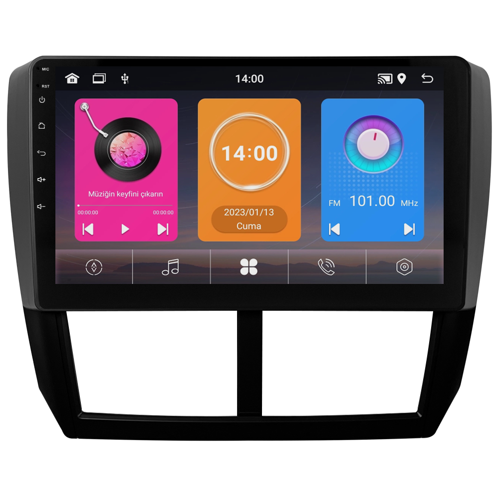 Subaru Forester Android Multimedya Sistemi (2008-2013) CRV4823XP