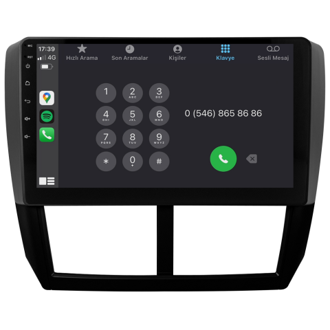 Subaru Forester Android Multimedya Sistemi (2008-2013) CRV-4823XR