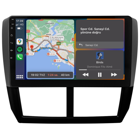 Subaru Forester Android Multimedya Sistemi (2008-2013) CRV-4823XR