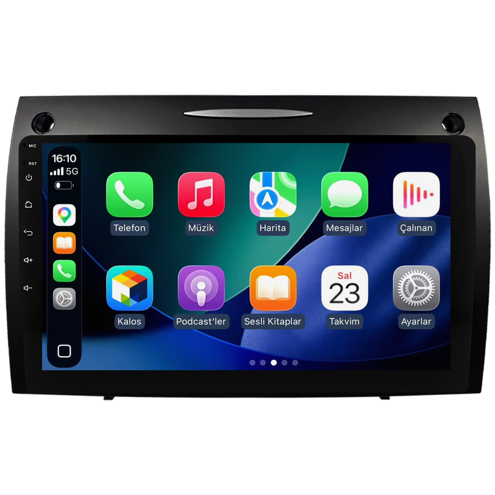 Mercedes Benz SLK Android Multimedya Sistemi (2008-2011) CRV-4863XA