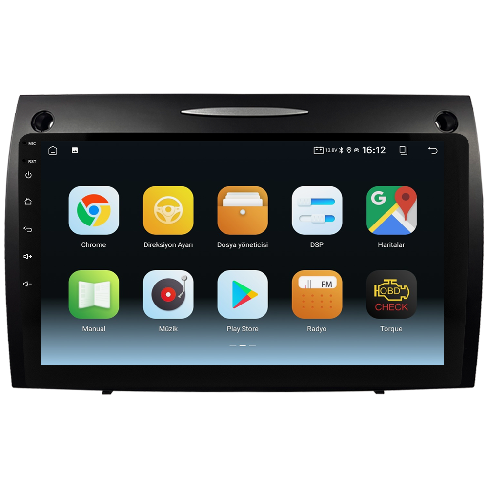 Mercedes Benz SLK Android Multimedya Sistemi (2008-2011) CRV-4863XA