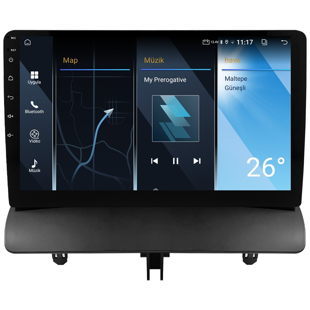 Ford Courier Titanium Android Multimedya Sistemi (2013-2024) CRV-4862XA
