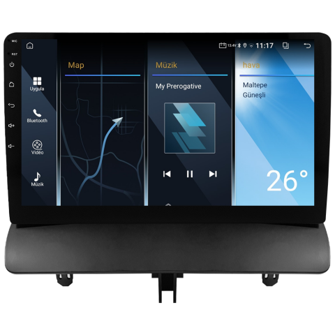 Ford Courier Titanium Android Multimedya Sistemi (2013-2024) CRV-4862XA