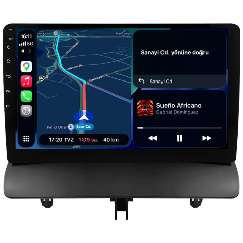 Ford Courier Titanium Android Multimedya Sistemi (2013-2024) CRV-4862XA
