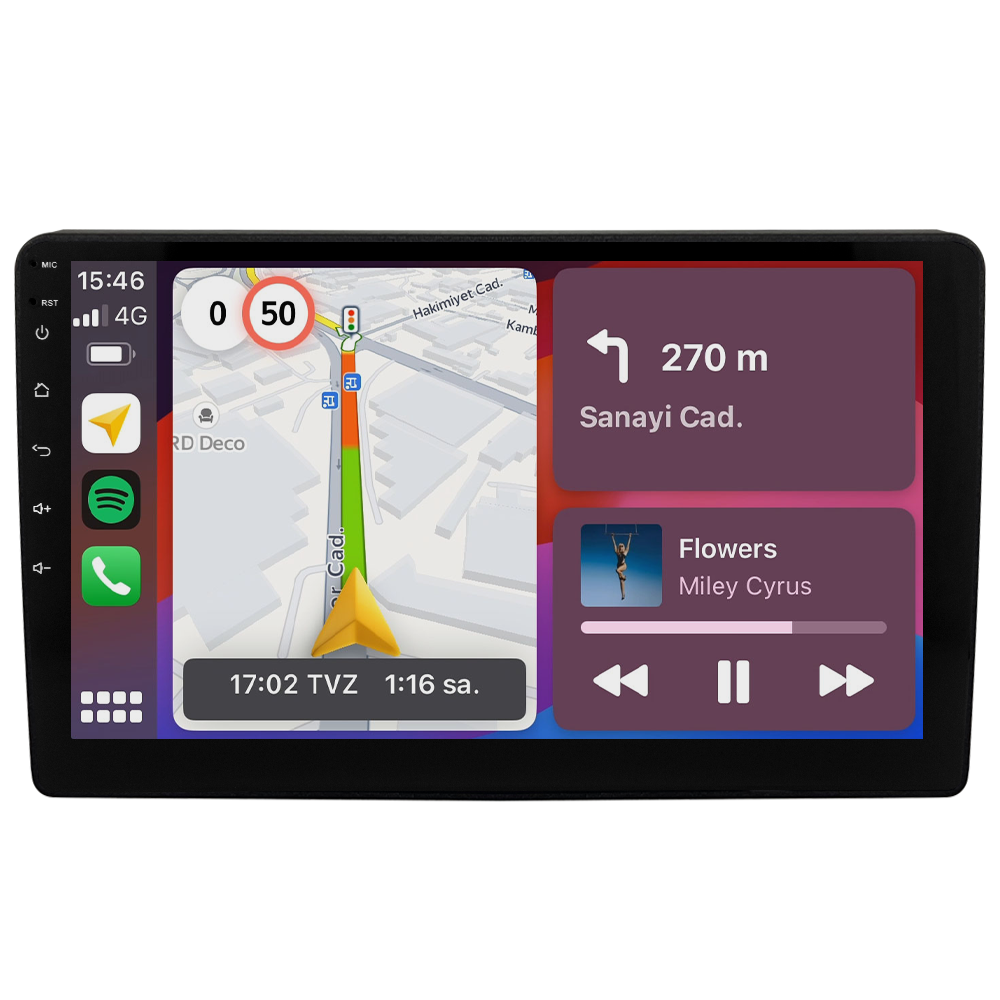 BMW 5 E34 Android Multimedya Sistemi (1987-1996) CRV4949XP
