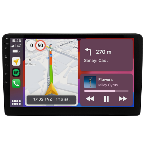 BMW 5 E34 Android Multimedya Sistemi (1987-1996) CRV4949XP