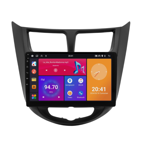 Hyundai Accent Blue Android Multimedya Sistemi (2011-2017) CRV4260XP