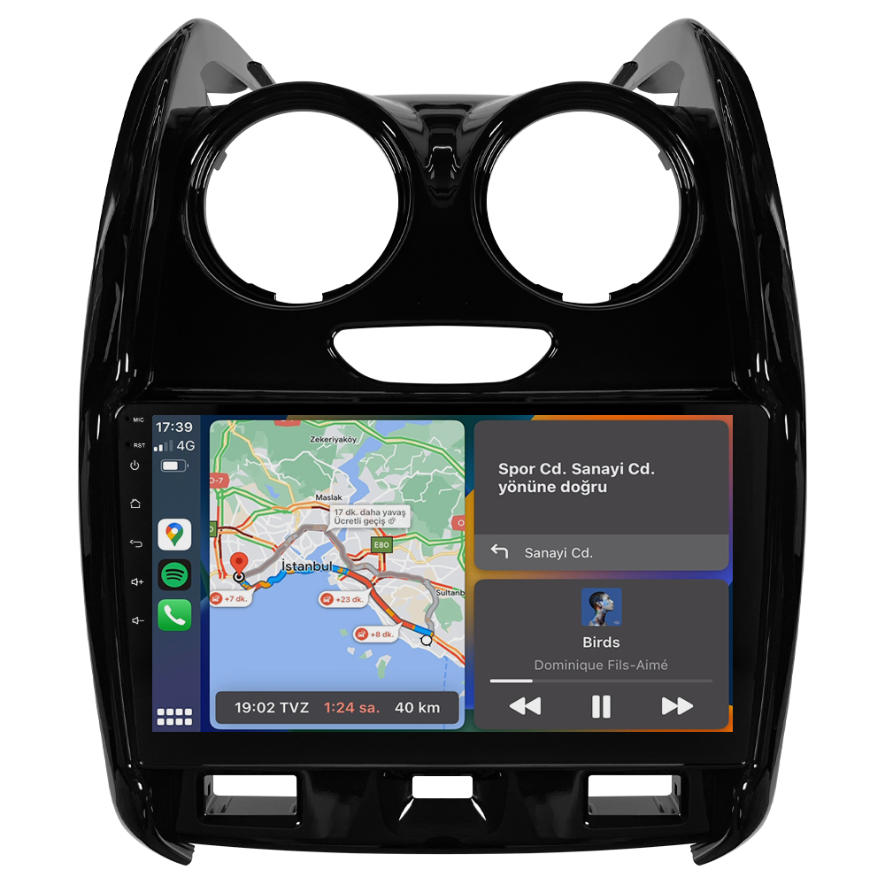 Dacia Duster Android Multimedya Sistemi (2015-2017) CRV-4810XDA
