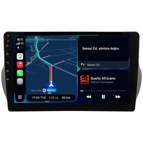 Citroen Nemo Android Multimedya Sistemi (2009-2019) CRV-4865XA