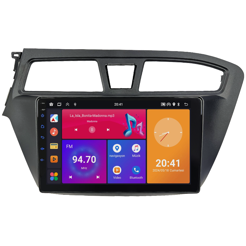 Hyundai i20 Android Multimedya Sistemi (2015-2017) CRV4264XP