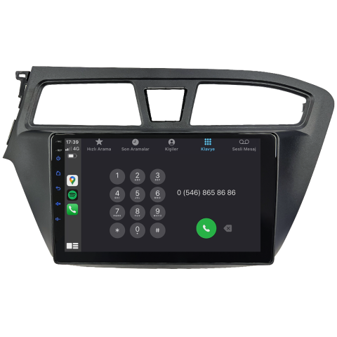 Hyundai i20 Android Multimedya Sistemi (2015-2017) CRV4264XP