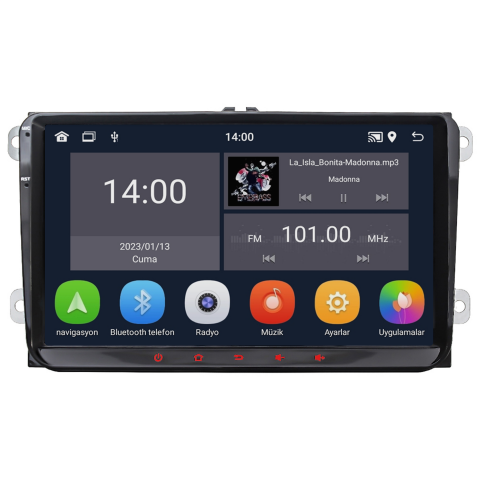 Volkswagen Golf 5/Golf 6 Android Multimedya Sistemi (2004-2012)