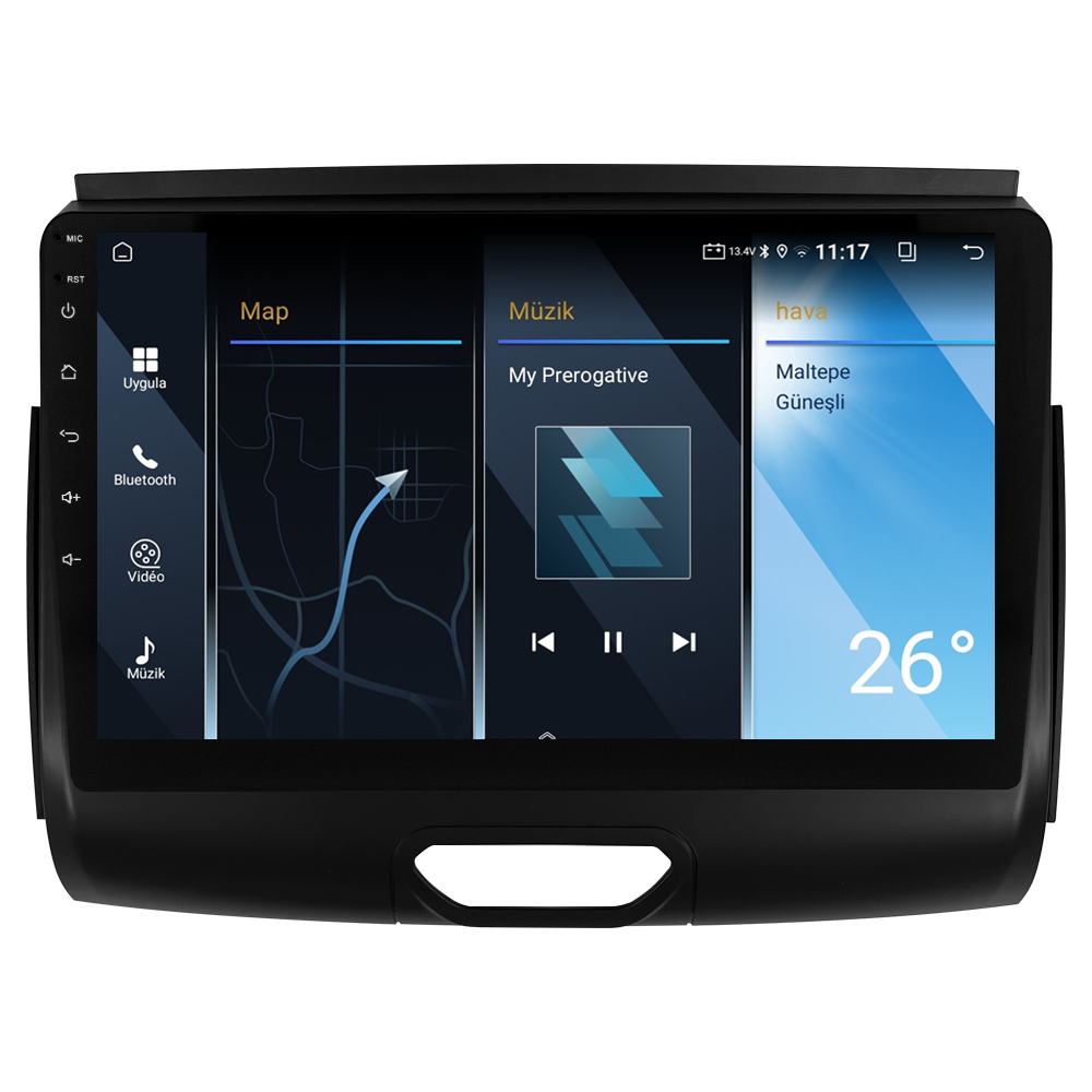 Ford Ranger Android Multimedya Sistemi (2015-2020) CRV-4858XA