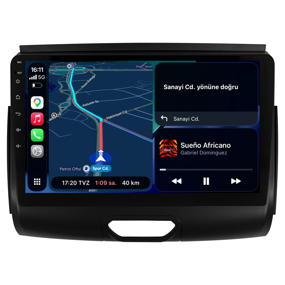 Ford Ranger Android Multimedya Sistemi (2015-2020) CRV-4858XA