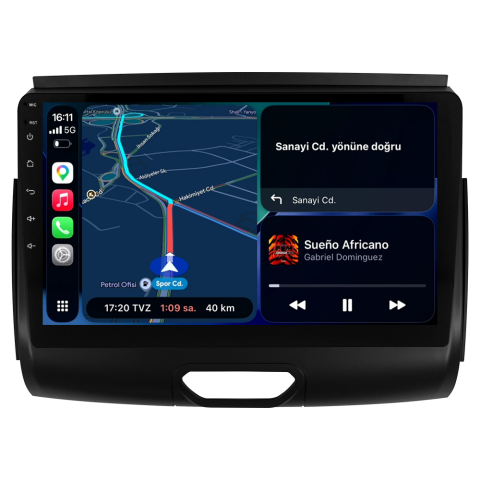 Ford Ranger Android Multimedya Sistemi (2015-2020) CRV-4858XA